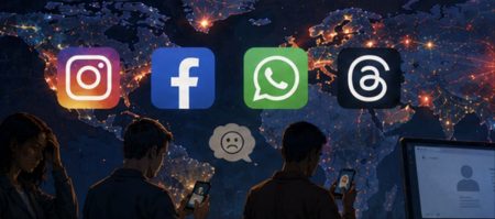 Meta cae en todo el mundo: 104.000 reportes en el pico mientras Instagram, Facebook, WhatsApp y Threads se paralizan el 12 de junio