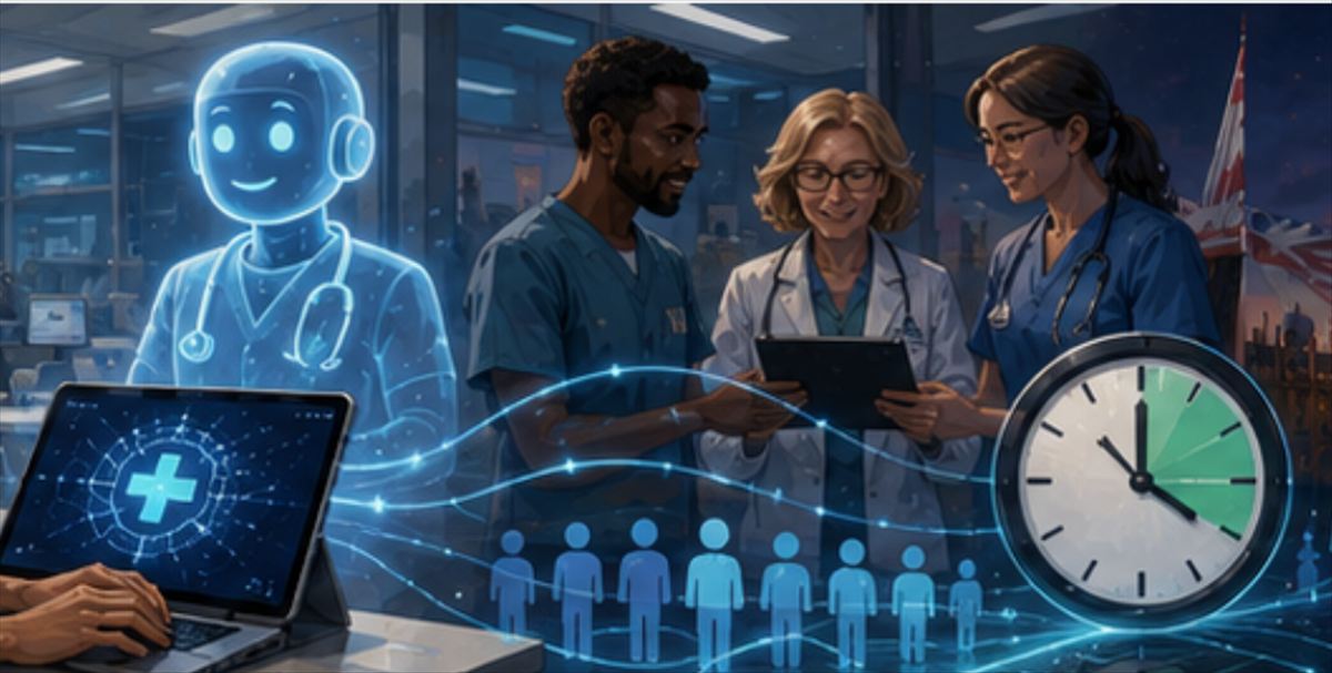 El NHS desplega Microsoft 365 Copilot a 505.000 sanitarios: 43 minutos ahorrados al día en el mayor despliegue de IA en sanidad pública del mundo