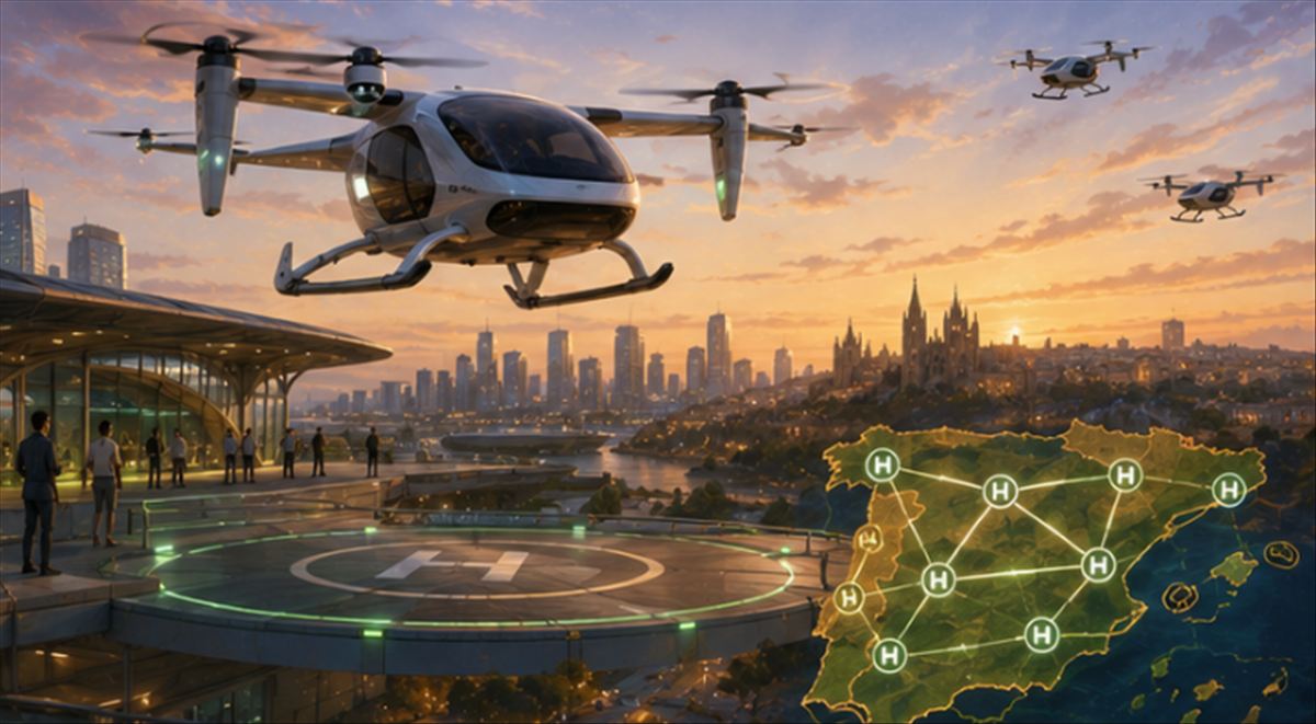 El aerotaxi busca su primera certificación en 2028: Vertical Aerospace ya completa la transición pilotada