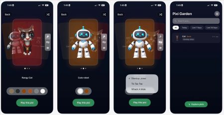 Pixi Garden: la app para iOS que convierte mensajes de texto en personajes 3D animados dentro de tu chat