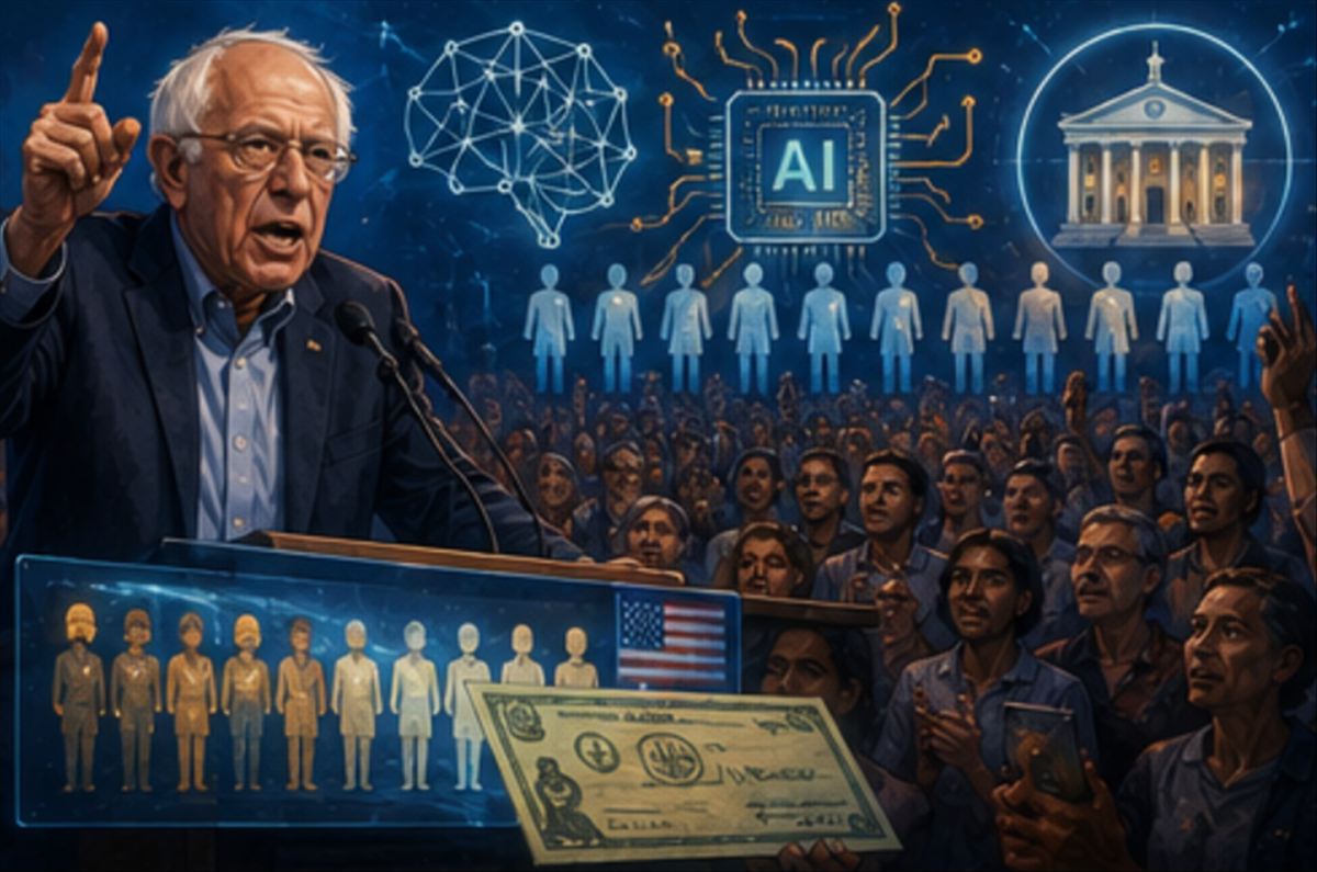 Bernie Sanders quiere que el público posea el 50% de OpenAI, Anthropic y xAI. Y no es el único