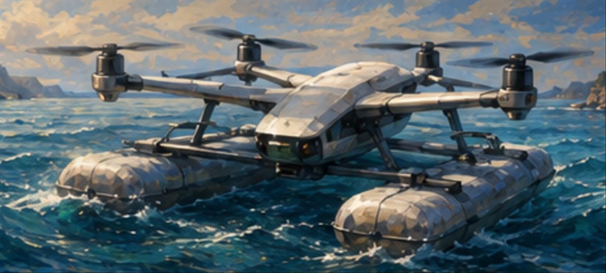 Floaty, el dron que vuela 33 minutos consumiendo 10 veces menos que un cuadricóptero usando corrientes de aire