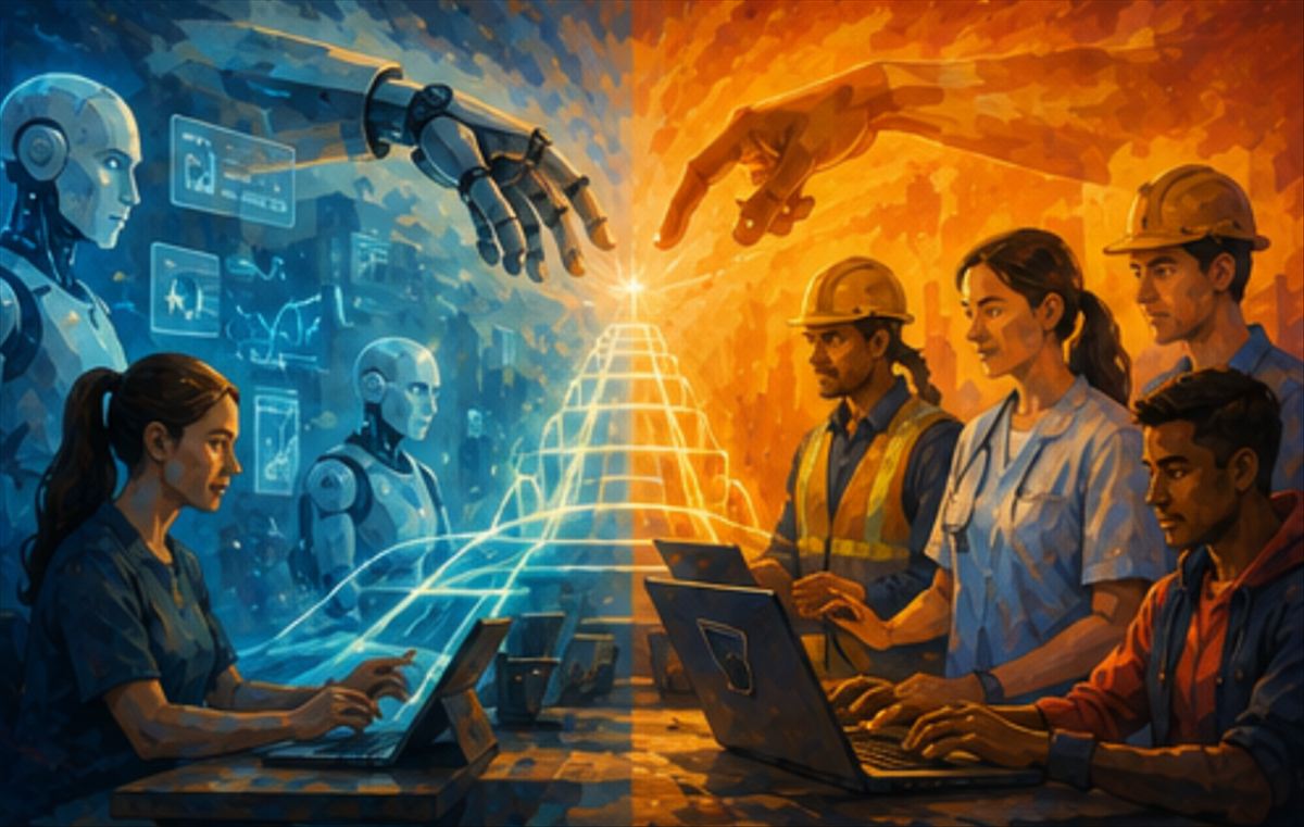 OpenAI, Anthropic, Amazon y Microsoft crean RAISE US con más de 500 millones para preparar a los trabajadores ante la IA