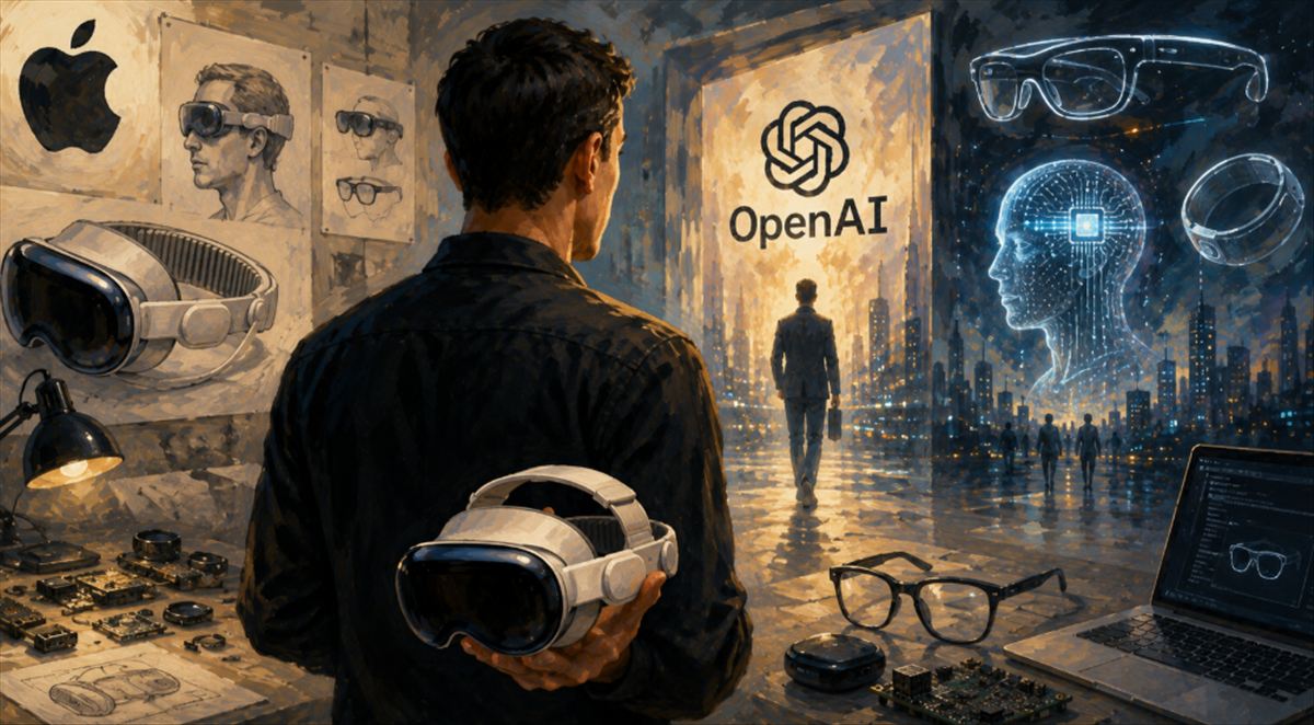 OpenAI ficha al responsable del hardware del Vision Pro y las gafas inteligentes de Apple — y eso explica qué está construyendo