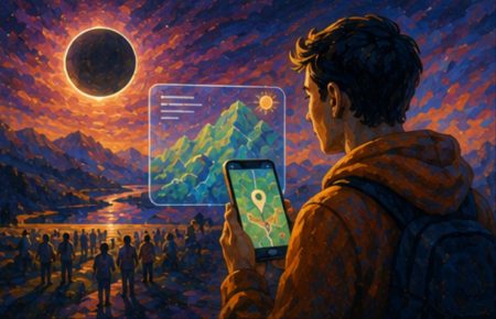 Quería saber dónde ver el eclipse de agosto desde Barcelona, así que probé el modelo GLM-5.2 programando una app que lo resolviera