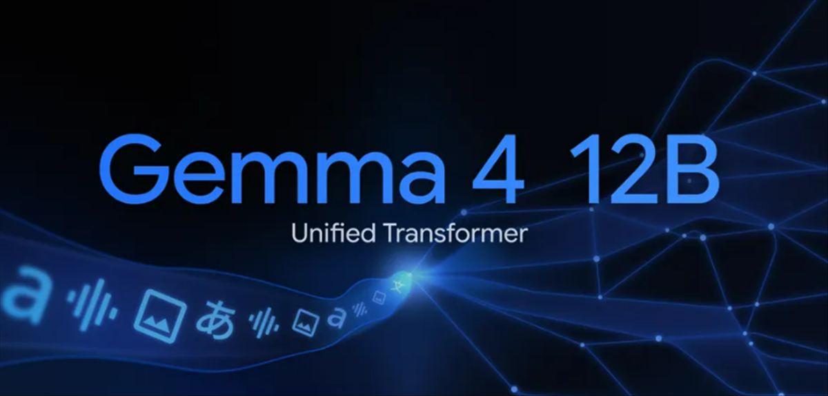 Gemma 4 12B: el modelo multimodal de Google que corre en tu portátil con 16 GB de RAM y procesa texto, imagen y voz sin encoders separados