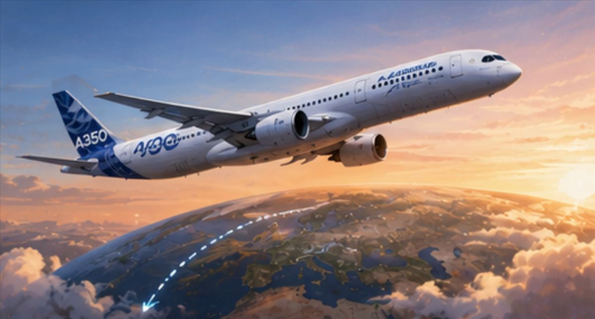 Airbus hace volar el A350-1000ULR: el avión comercial más grande del mundo que unirá Sídney con Londres en 22 horas sin escala