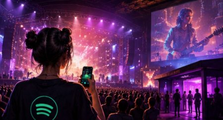 Spotify lanzará vídeo de conciertos en directo y reserva de entradas para sus oyentes más fieles mediante acuerdo con Live Nation
