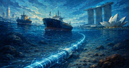 Microsoft entra en el consorcio I-2SEA para llevar 3.600 kilómetros de cable submarino de India a Singapur