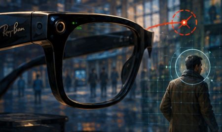 Meta diseña gafas que graban siempre y apaga el LED que avisa a quien pasa por delante