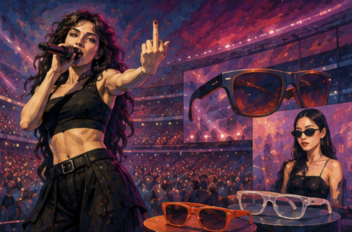 Lorde en Madrid: «Fuck the glasses. Not sexy.» El momento en que una artista paró un festival para criticar las gafas de Meta