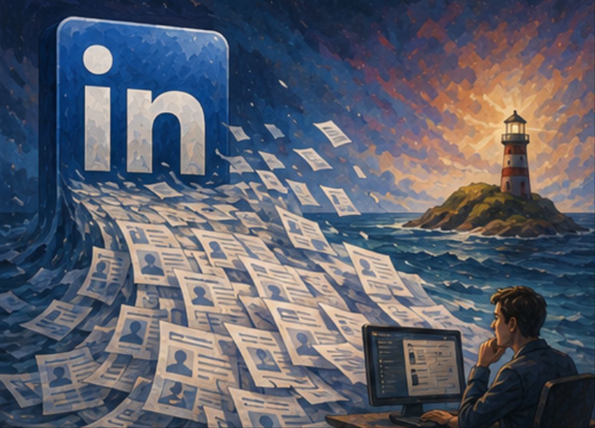 El 41% de los posts largos de LinkedIn ya los escribe una IA: la red social que se convirtió en el paraíso del slop corporativo