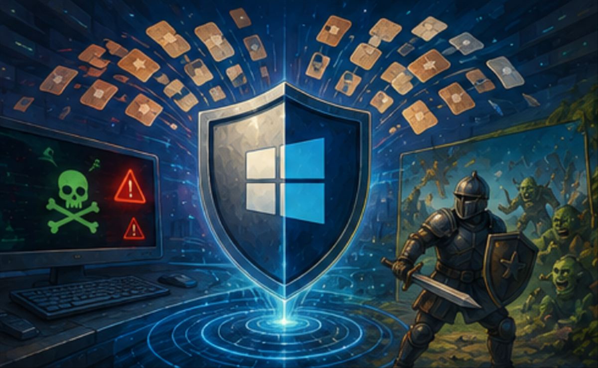 Microsoft parchea 570 vulnerabilidades en un solo Patch Tuesday — récord histórico — y la causa es la IA. Incluye una en Age of Empires II