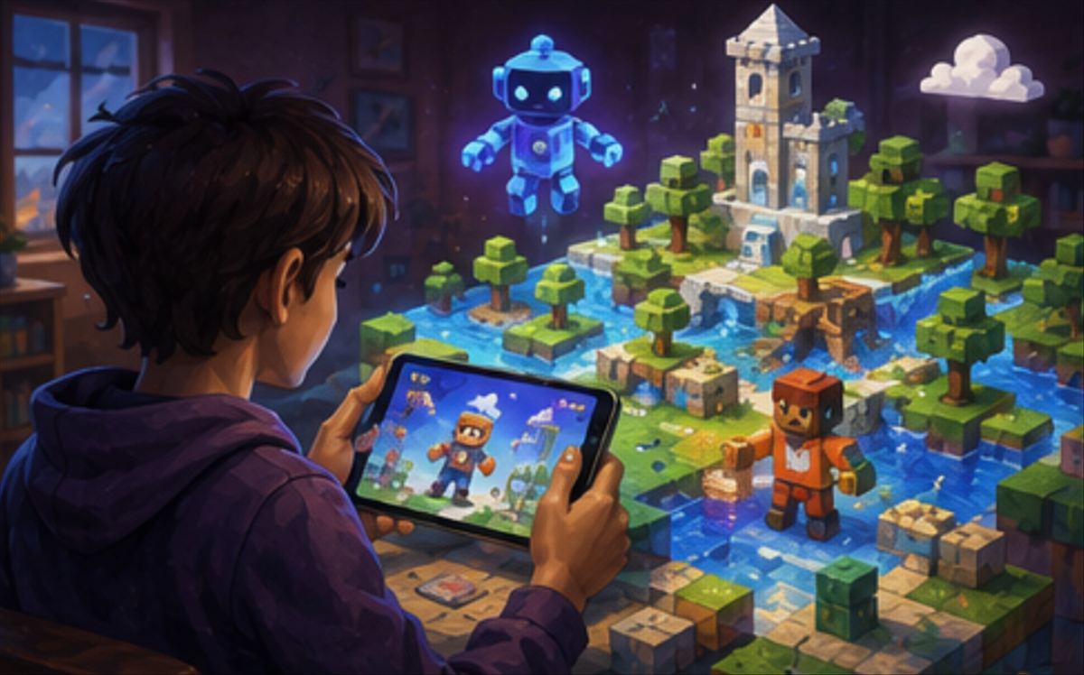 Roblox lanza "Build": crea un videojuego completo desde el móvil con un prompt de texto
