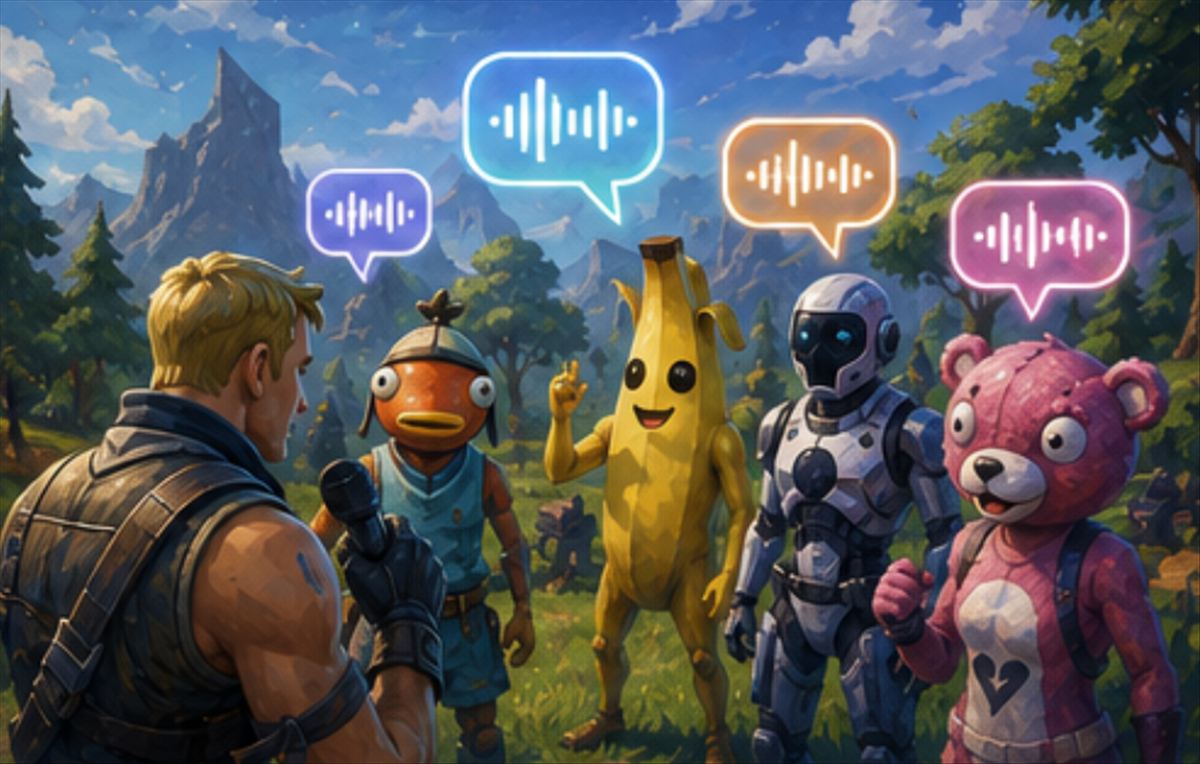 Fortnite lanza personajes de IA con los que puedes hablar en tiempo real: el 30 de julio sale de experimental