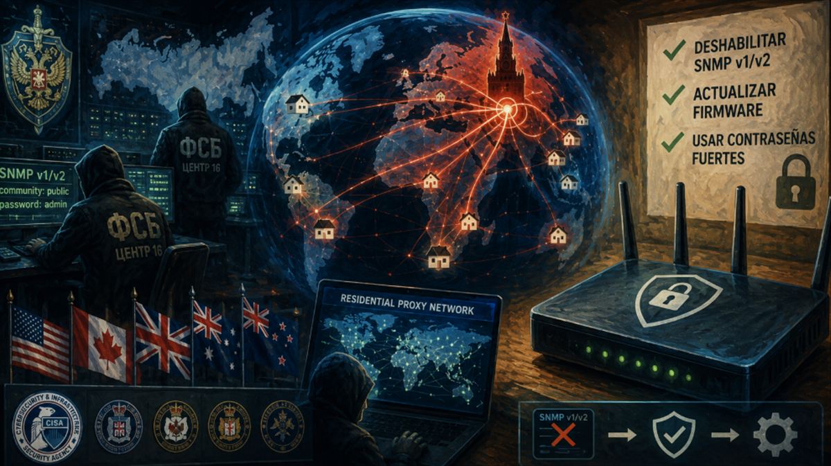 CISA advierte: el FSB ruso usa routers mal configurados en todo el mundo como refugio para sus ciberoperaciones