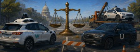 La batalla por las reglas de los robotaxis: Uber vs Waymo en Washington D.C. y los coches atascados de San Francisco
