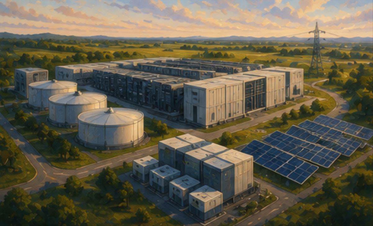 Veolia operará una microgrid de 350 MW en Ohio para alimentar un campus de IA sin usar la red eléctrica pública