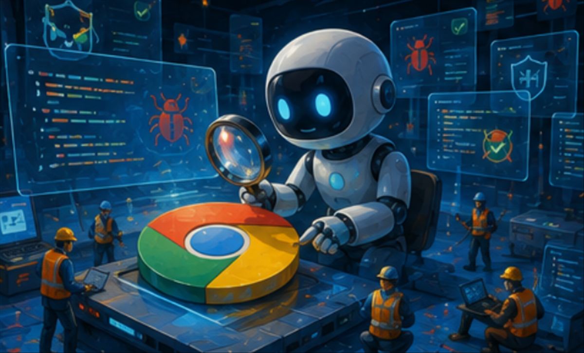 Google arregló más bugs de Chrome en junio que en los dos años anteriores juntos, gracias a la IA