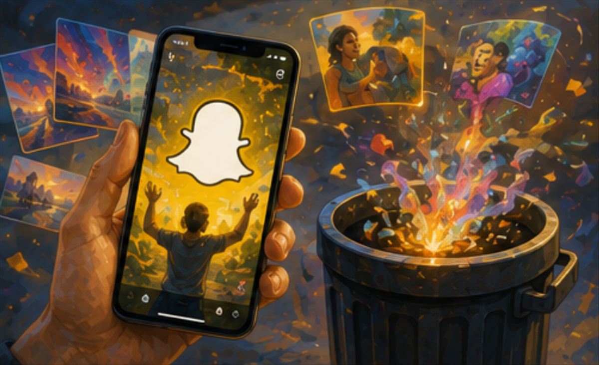 Snapchat elimina el AI slop de Spotlight: los vídeos totalmente generados por IA ya no son recomendados