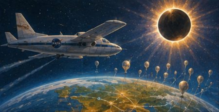 La NASA perseguirá el eclipse solar del 12 de agosto a 740 km/h en un avión WB-57
