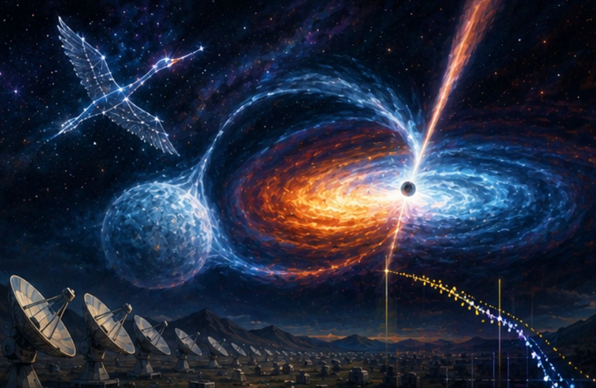 LHAASO confirma Cygnus X-3 como el acelerador de partículas más potente conocido: 30 PeV, 30 veces más de lo esperado