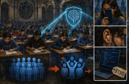 La UNAM usó IA para evitar trampas en su examen online: el resultado fue 5 veces más aprobados de lo normal y 40.000 personas repetirán