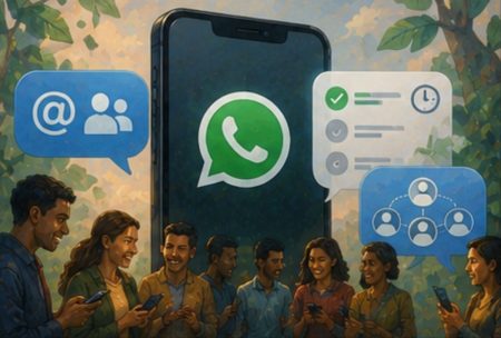 WhatsApp mejora los grupos: @all para mensajes urgentes, encuestas con fecha límite y subgrupos en un toque