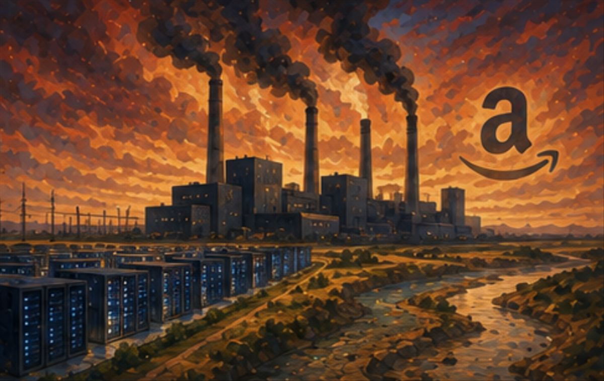 El centro de datos de Amazon en Texas podría ser el mayor contaminante climático de EEUU