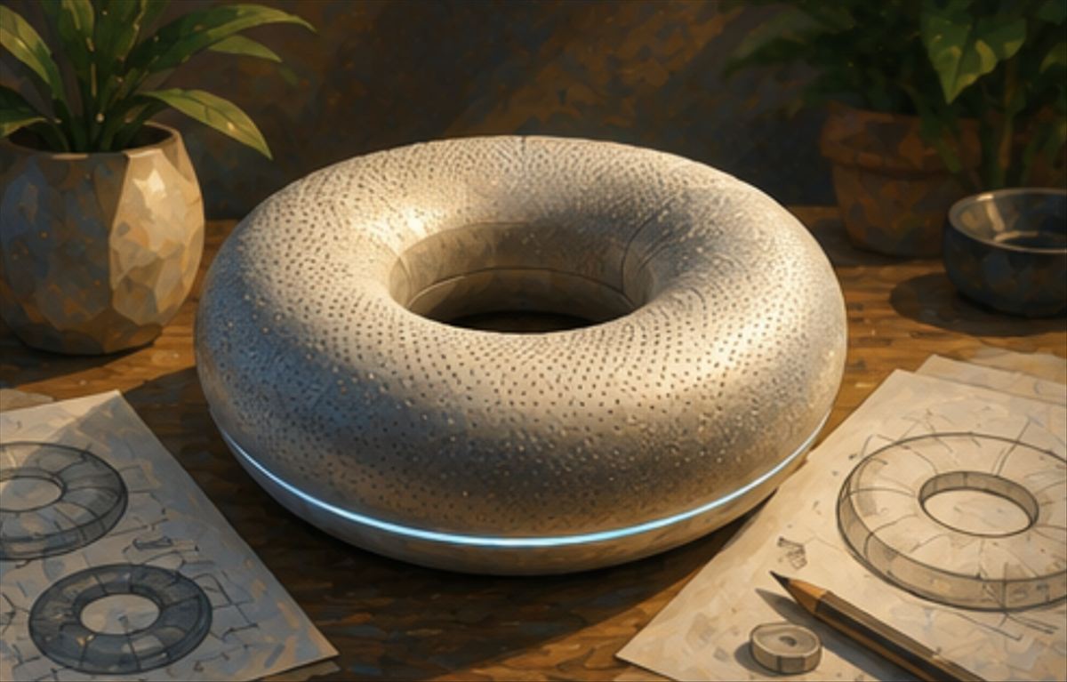 OpenAI prepara un altavoz con forma de donut: sin pantalla, con piezas que se mueven solas y un precio de 300-400 dólares