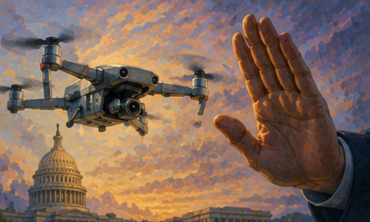 La FCC quiere prohibir drones con LiDAR que ya había aprobado — y DJI lo llama un "giro total" de posición