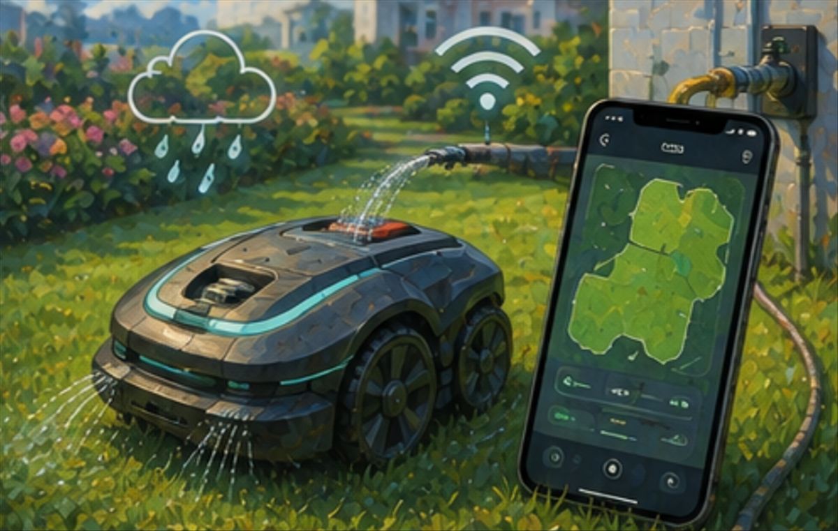 Aiper IrriSense 2, análisis: el aspersor inteligente que convence en jardines medianos con una condición importante