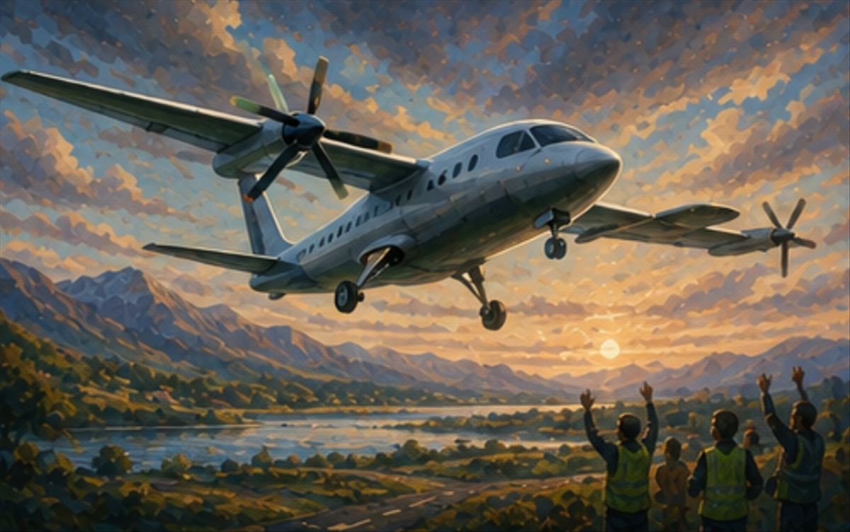 El Heart X1 hace el primer vuelo del avión de batería eléctrica más grande del mundo: 27 minutos sobre el lago Champlain