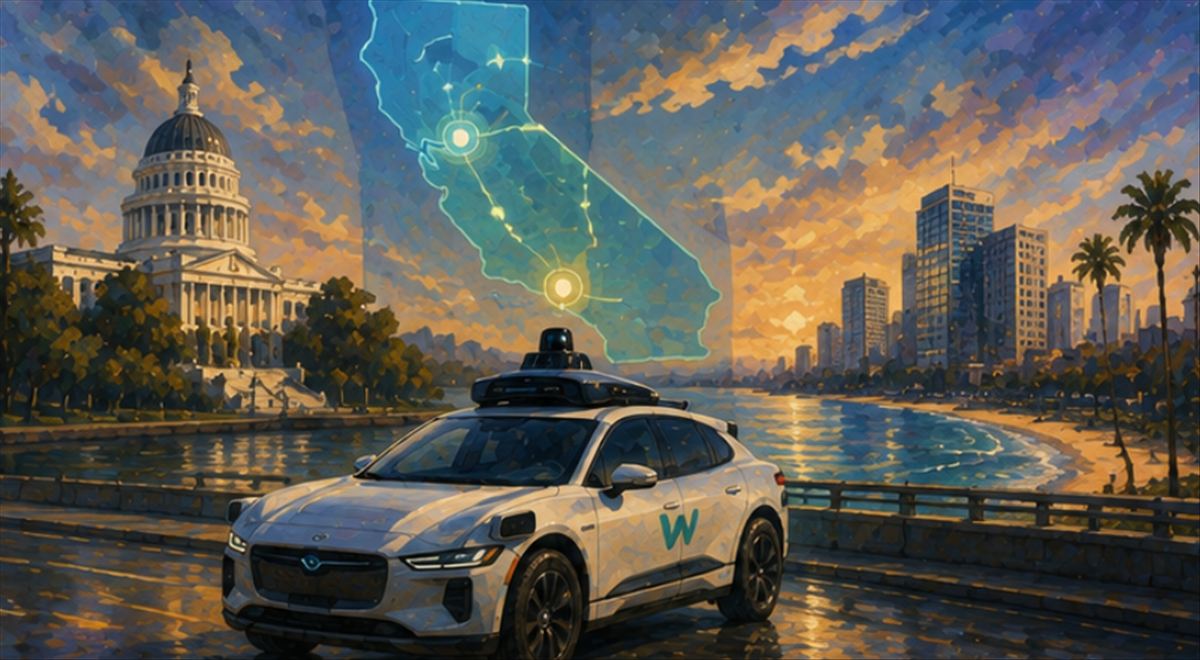Waymo recibe permiso para operar en Sacramento y San Diego — y activa el Ojai, su nueva furgoneta autónoma