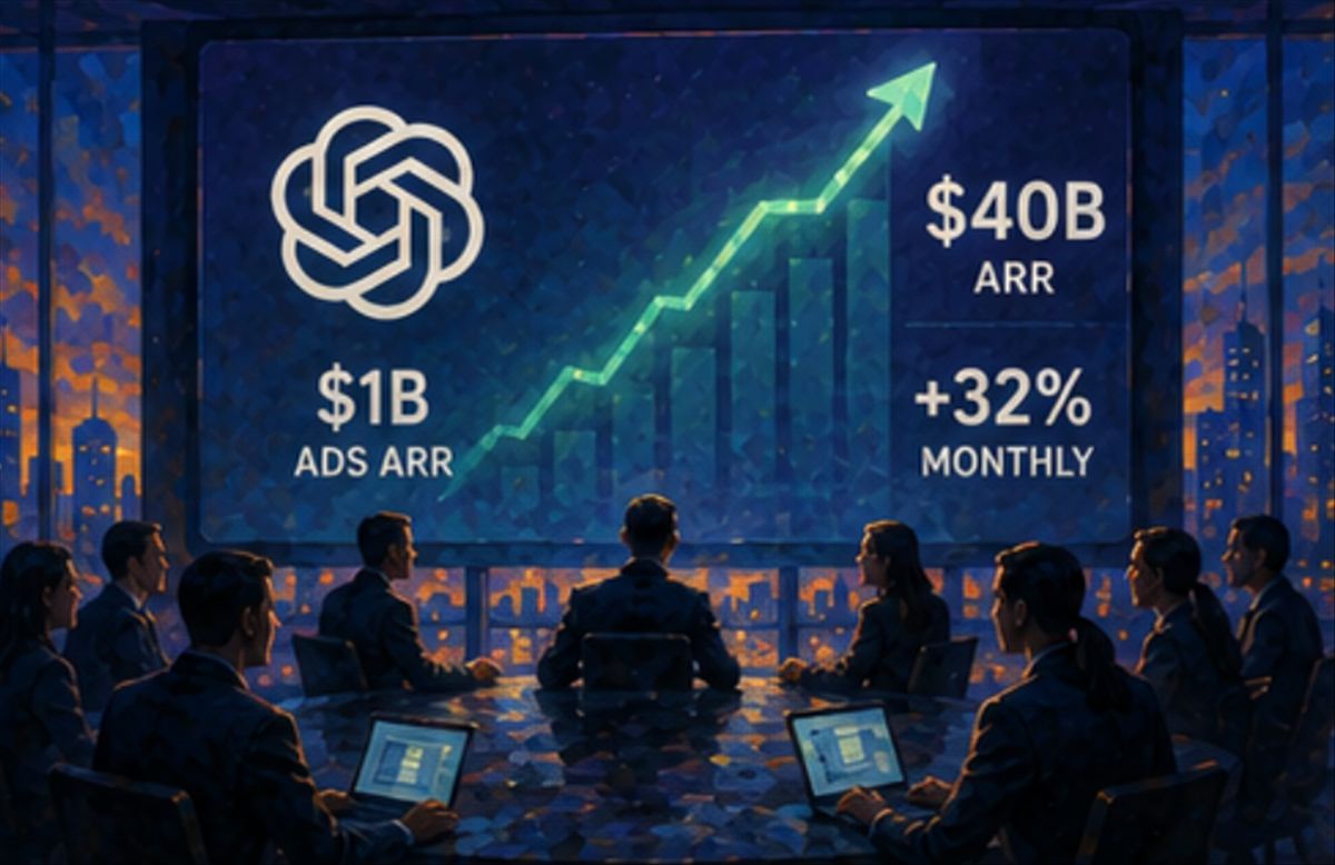OpenAI ya gana más por empresas que por ChatGPT — y anunció el cruce de forma casi casual