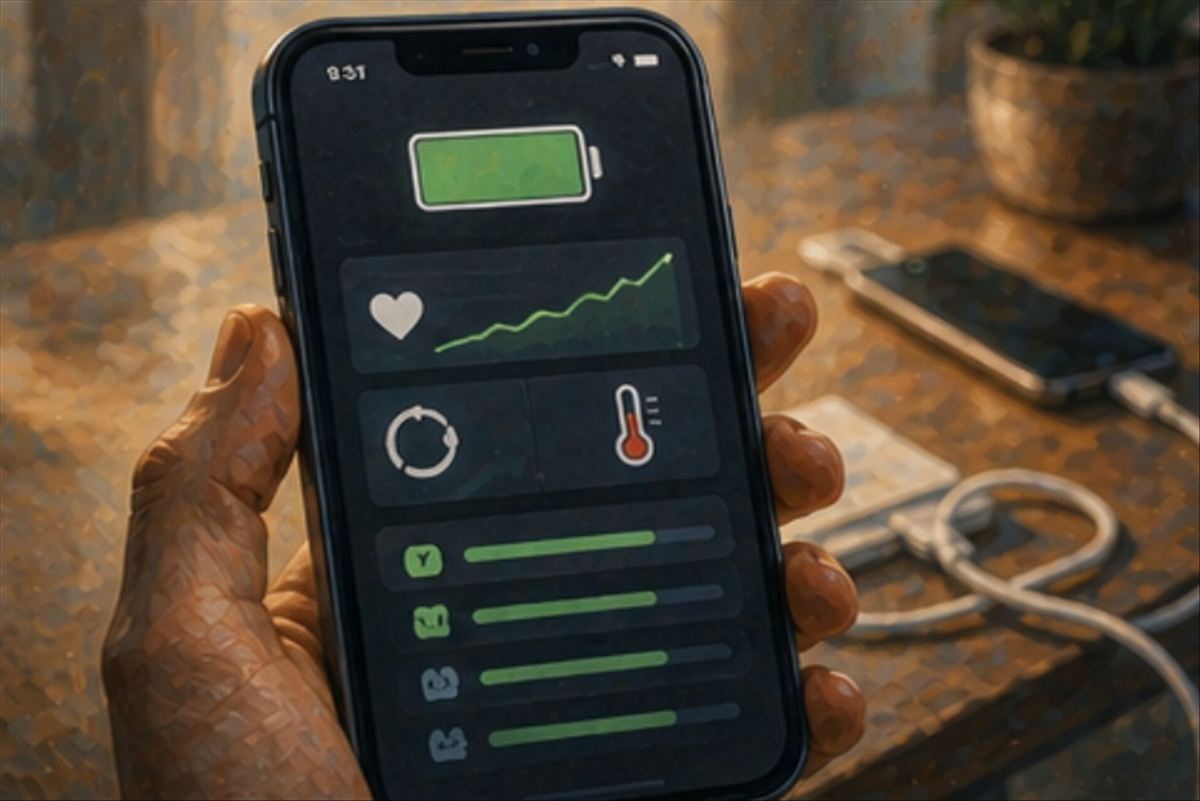 Cómo leer la salud de la batería de tu iPhone y qué te dicen realmente los números que muestra iOS