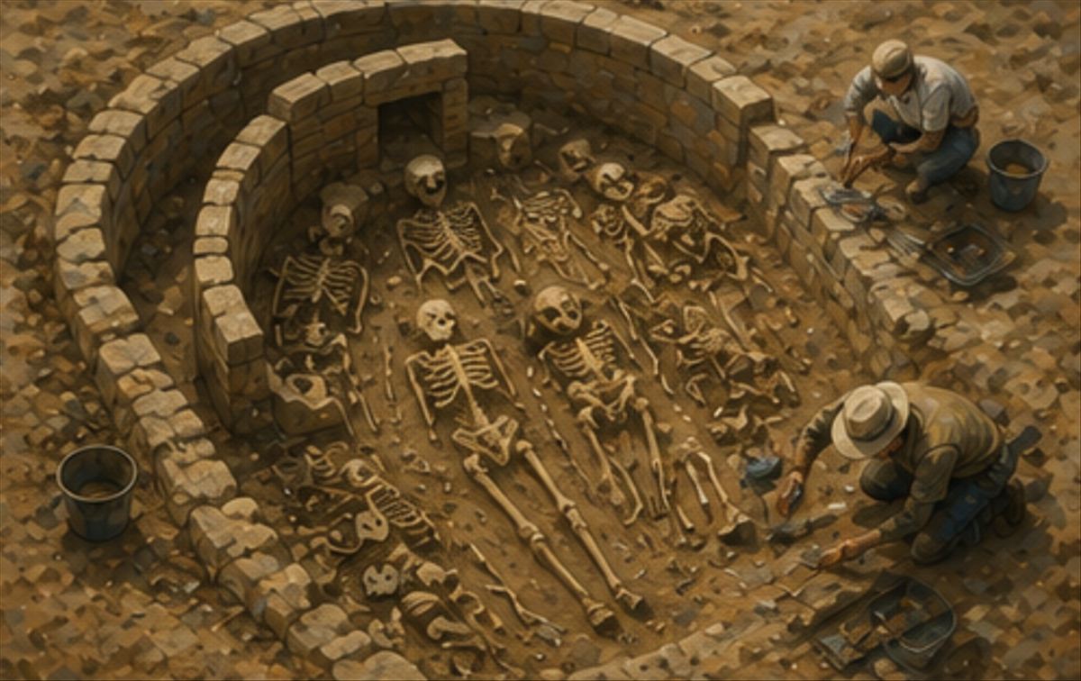 La mayor tumba colectiva de la Edad del Cobre en Europa está en Murcia y revela que 9 de cada 10 niños enfermaban de las vías respiratorias hace 5.000 años
