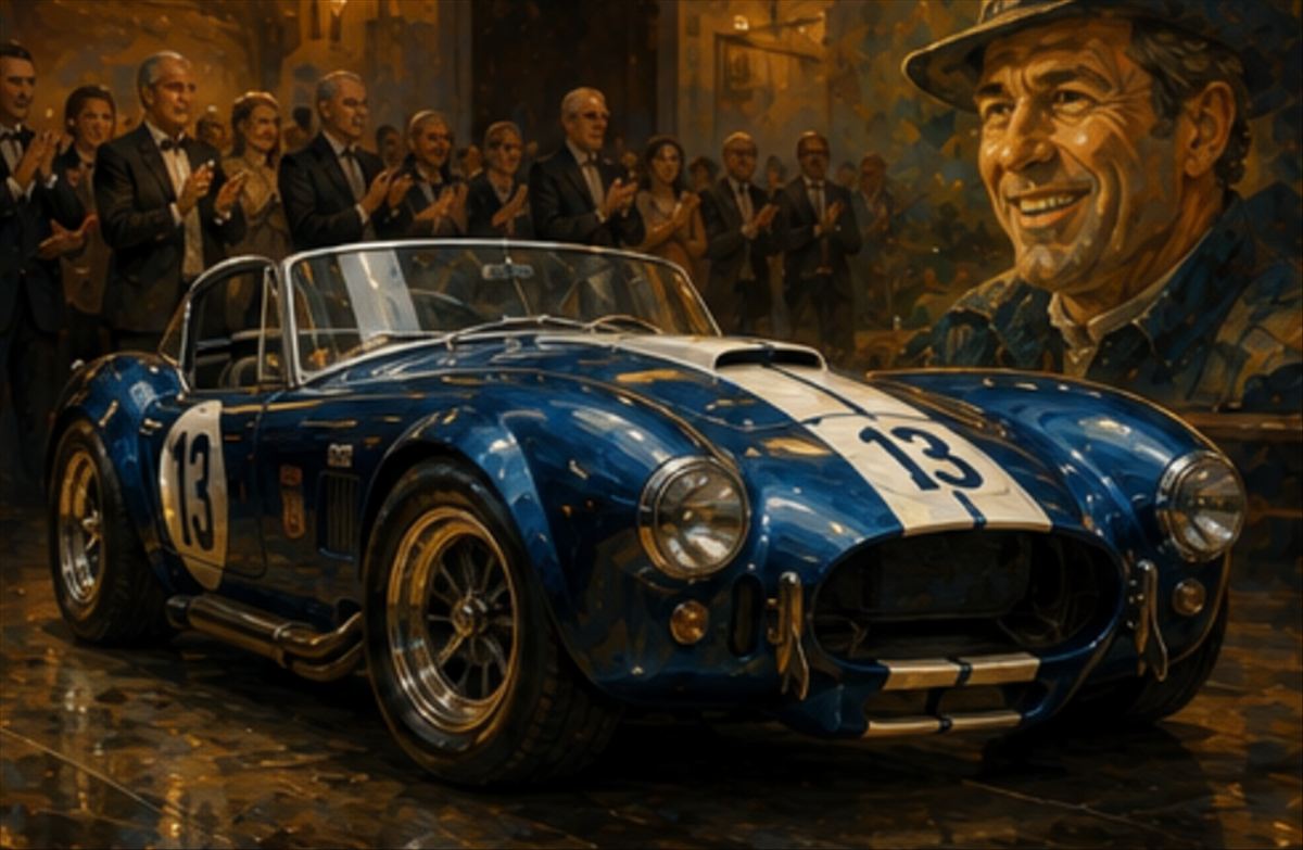 El Shelby Cobra Daytona de 1964 se convierte en el coche americano más caro de la historia: 42,9 millones de dólares en subasta