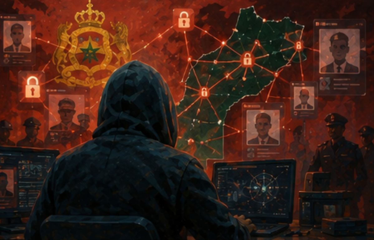 Jabaroot: el hacker o grupo anónimo que ha filtrado los datos de 70.000 agentes de inteligencia marroquíes como "regalo" por la crisis de Ceuta