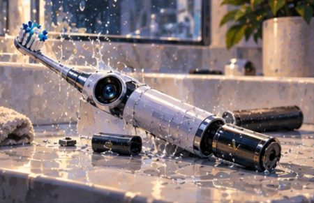 Los primeros compradores del cepillo de dientes de 500 dólares de Dyson reportan que el aparato les dura menos que un diente: agua en el compartimento de la batería