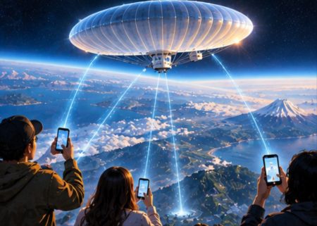 Un globo estratosférico completó el primer viaje de ida y vuelta EE.UU.-Japón (30.000 km en 30 días) demostrando cobertura 5G desde la estratosfera