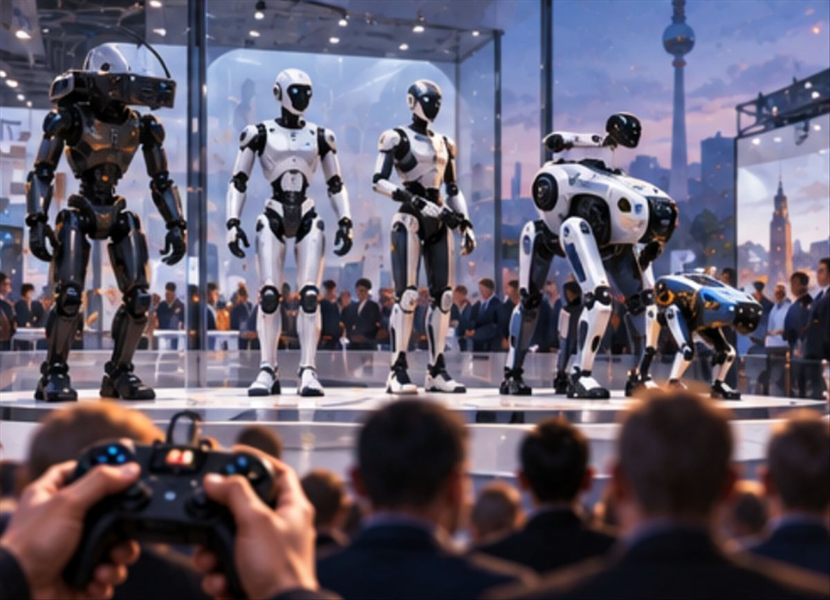 Los robots humanoides chinos que arrasan en IFA están siendo controlados por personas con un mando. Y eso es más honesto de lo que parece