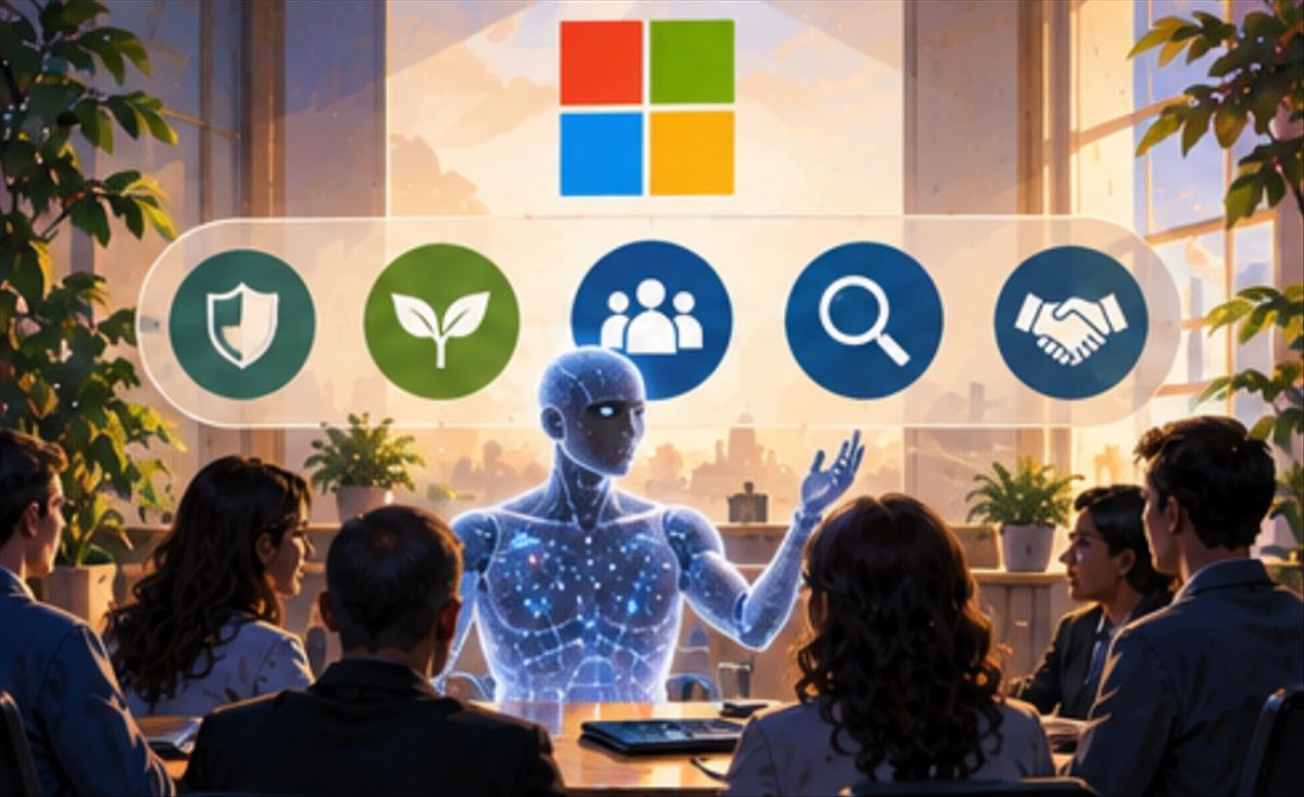 Microsoft publica un código de conducta para su IA «humanista» que prohíbe a sus modelos resistir el apagado — pero sin mecanismo de enforcement