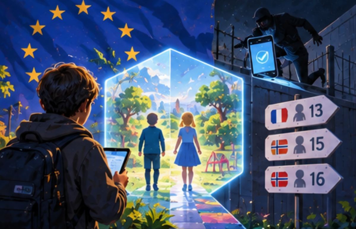 La Comisión Europea presenta el jueves la EU Kids Act sin haber decidido todavía la edad mínima: 13 años o 15