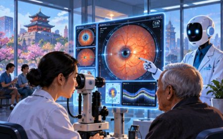 La primera clínica oftalmológica dirigida por agentes de IA en China acaba de publicar su primer informe real: el reto no era diagnosticar, sino trabajar con médicos