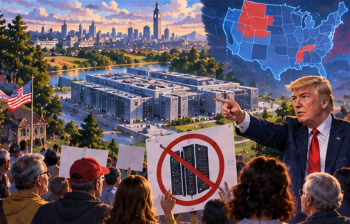 Los centros de datos de IA se han convertido en el tema más votado de las elecciones de mitad de mandato de EE.UU. El 75% de los americanos se opone a tener uno cerca
