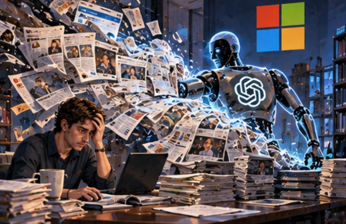 Los documentos sin redactar del juicio NYT vs OpenAI revelan que un ejecutivo de Microsoft llamó al scraping de IA «el mayor robo de trabajo en la historia de la humanidad»