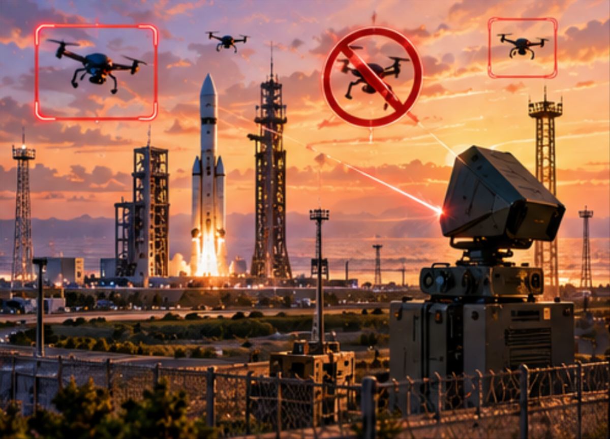El Pentágono va a blindar Cabo Cañaveral contra drones: cuando un cuadcóptero barato puede detener 1.000 lanzamientos al año