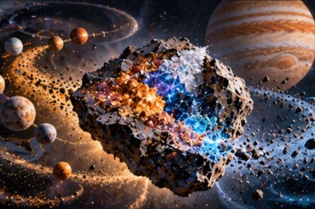 El asteroide Bennu mezcla materiales del borde exterior e interior del Sistema Solar: los 121 gramos que la NASA trajo a la Tierra reescriben su origen