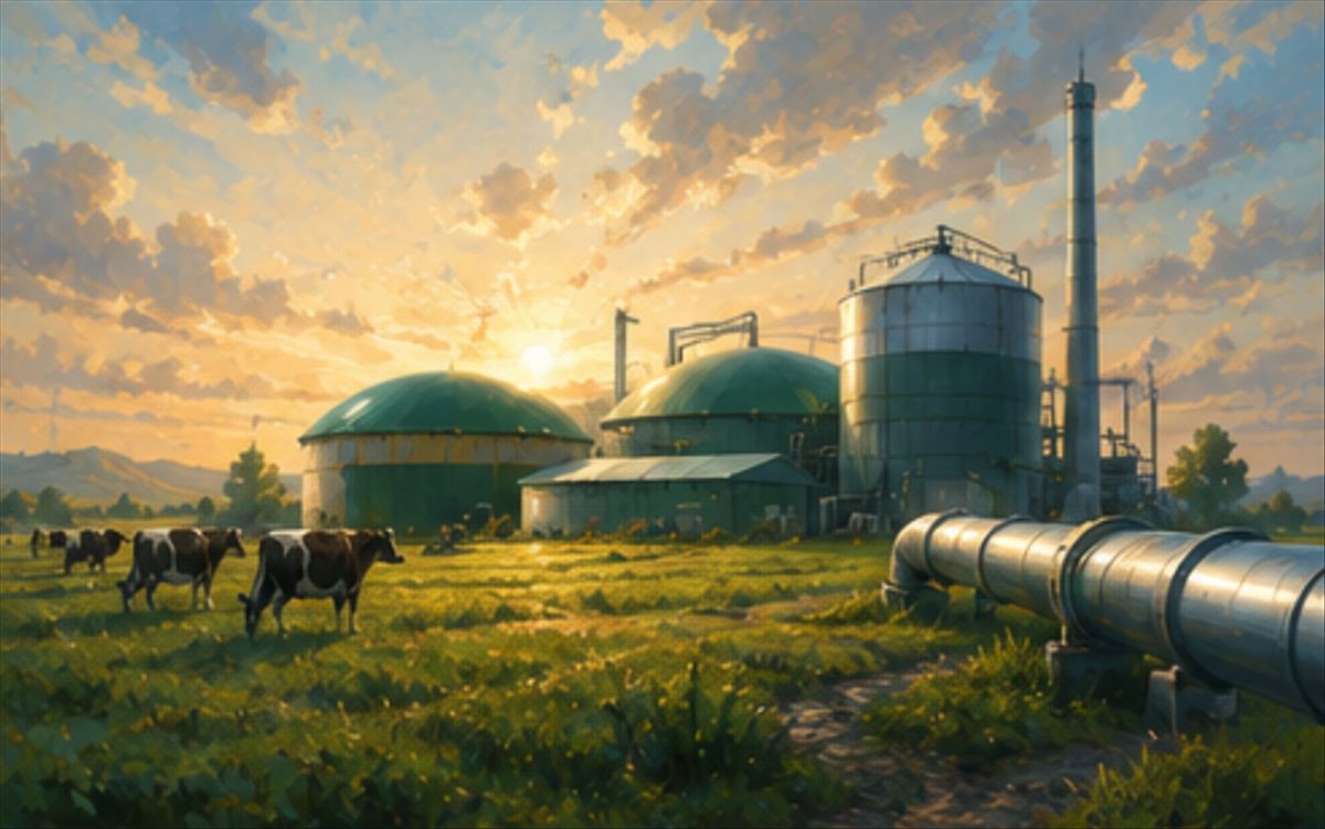 Una planta en Nebraska convertirá estiércol de ganado en biogás para reducir 63.700 toneladas de CO₂ al año